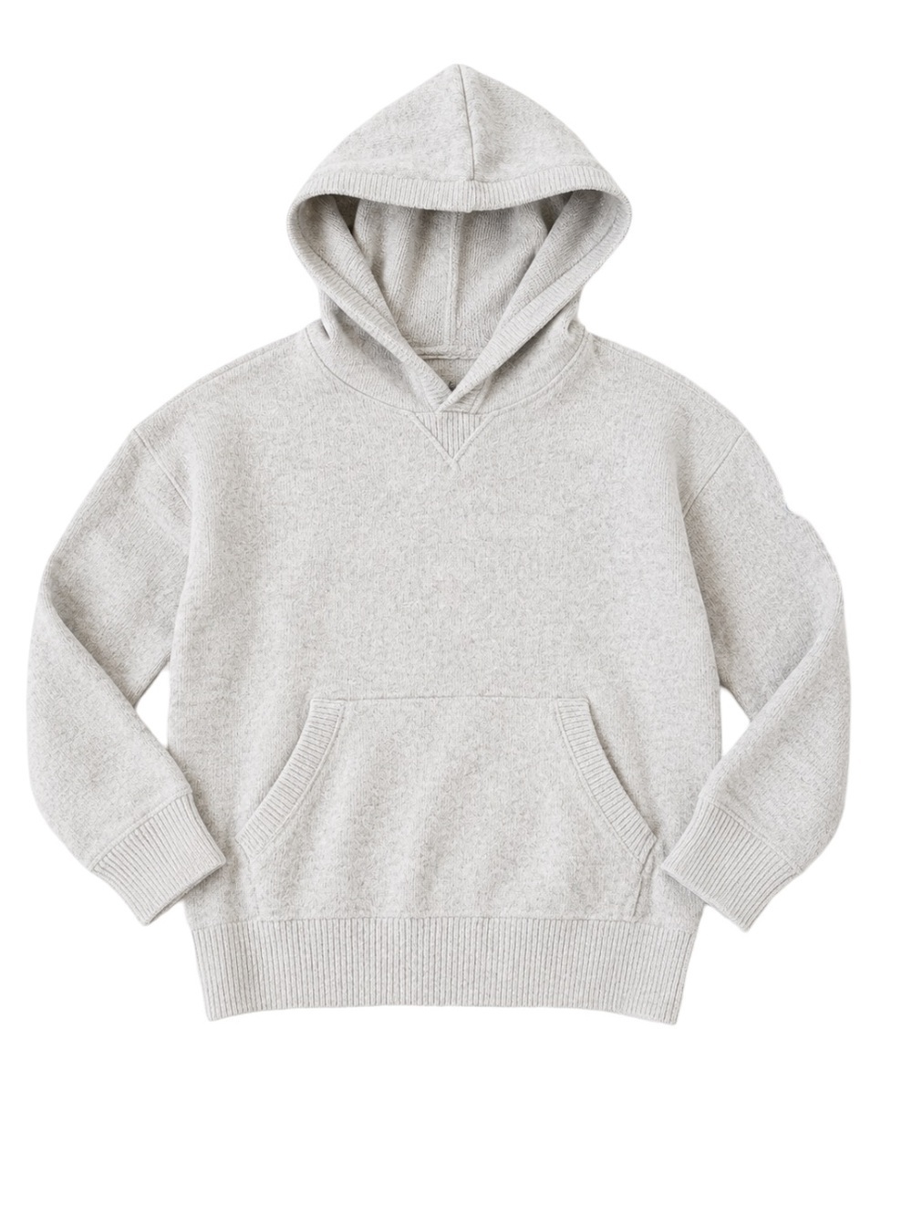 GAPKids Light Gray Hooded Pullover Sweater Hoodie Boys Size Large